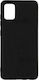 Defender Smooth Back Cover Σιλικόνης Μαύρο (Galaxy A31)