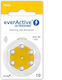 everActive Ultrasonic Батерии За Слухови Апарати 10 1.4V 6бр