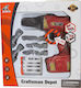 Group Operation Battery Drill Screwdriver for 3 Plus Years 8 Pieces