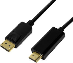 LogiLink CV0129 DisplayPort-Kabel Männlich - HDMI-Stecker Männlich 5m LogiLink CV0129 DisplayPort-Kabel Männlich - HDMI-Stecker Männlich 5m