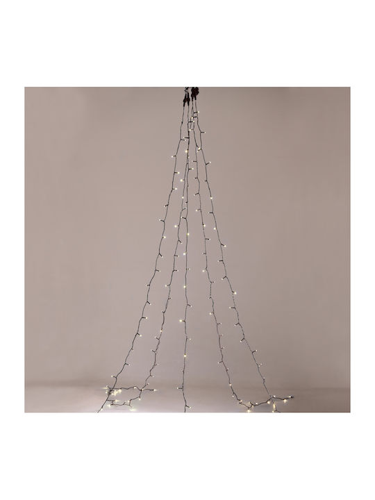 350 Lichterketten LED 3.5m. Warmes Weiß Typ Oktopus 1Stück
