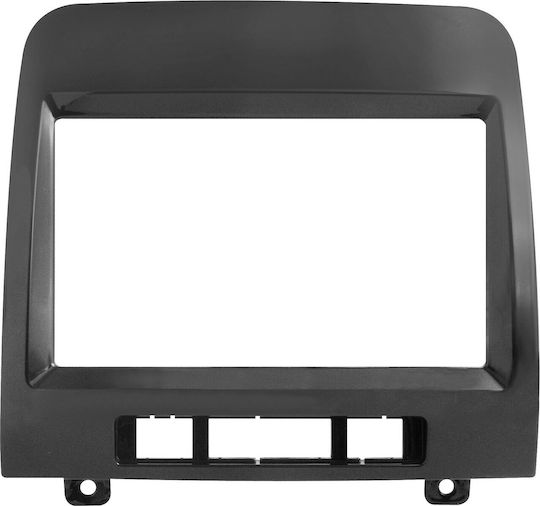 Phonocar DIN Fascia Panels 2 Din Black Glossy for Volkswagen Touareg 2011+