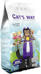 Cat's Way Cat Litter Bentonite With Lavender Sc...