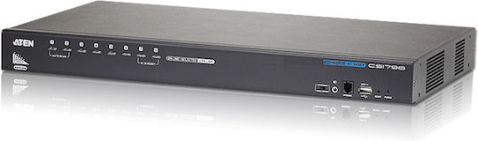 Aten CS1798 KVM & Data Switch με Audio / USB