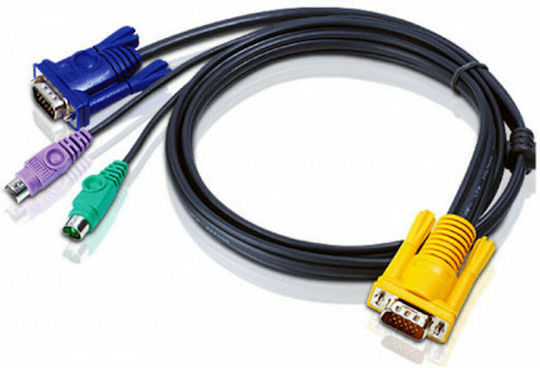 Aten 2L-5202P 2m για τo Cs1308,Cs1208 Ps/2