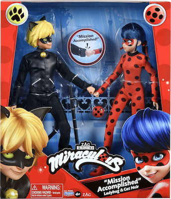 Giochi Preziosi Ladybug - Cat Noir Set Miraculous for 4++ Years