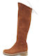 Suede Women's Boots 310 Tabac Brown 460
