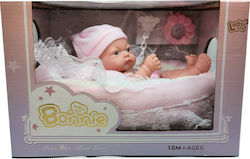 Baby Doll Set Μωρό Bonnie σαν Αληθινό for 1.5+ Years Old 25 cm.