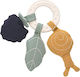Laessig Snail Teething Rubber Rattle for 4 Months+