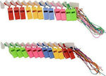 Σφυρίχτρες πλαστικές σετ 24 τεμαχίων, διάφορα χρώματα - 656 Πολύχρωμο