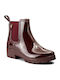 Gioseppo Women's Short Wellies Burgundy