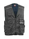 Wurth Multipocket Safety Vest Gray
