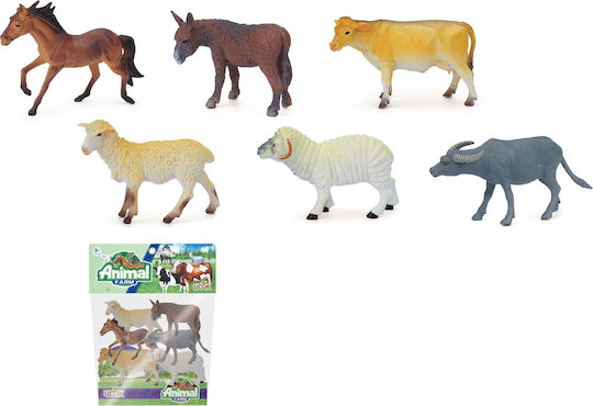 Blue Toys Farm Animals Playset 6pcs for 3+ Years