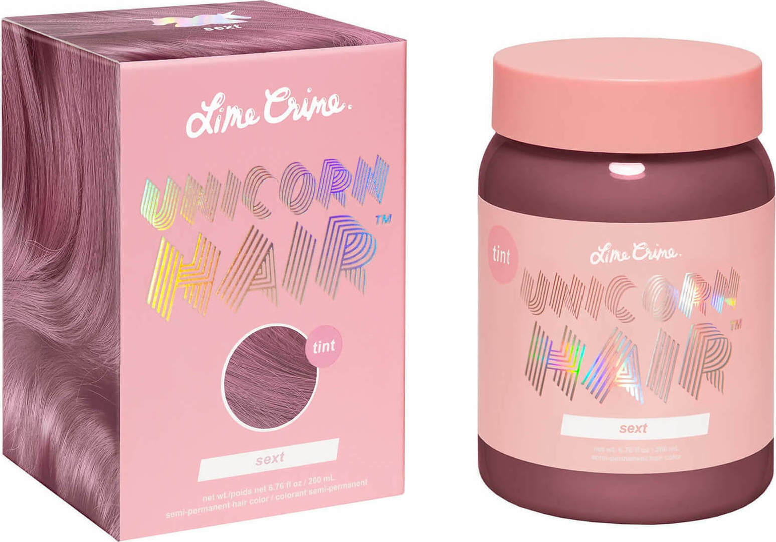 9. Lime Crime Unicorn Hair Tint in Bubblegum Rose - wide 10