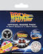 Pyramid International Back To The Future Σετ Κονκάρδες 5τμχ