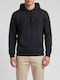 Sweatshirt mit Kapuze Schwarz