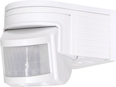 GloboStar 79092 Motion Sensor with Range 6m in White Color 79092