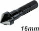 Wolfcraft HSS 90° 1/4" Cutter Cutter Bit HSS for Metal \ Wood \ Plastic 16mm x 6.35mm