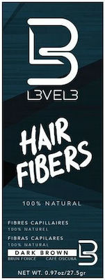 L3vel3 Hair Concealer Hair Fibers Brown 27.5gr