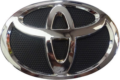 Americat Car Brand Logo Hood Toyota Corolla / Hilux Front Chrome Hood Emblem 14x9.5cm Snap-on Toyota