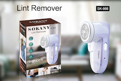 Sokany Rechargeable Fabric Shaver White