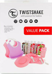 Twistshake Σετ Δώρου για Μωρά για Κορίτσι Girl 14τμχ