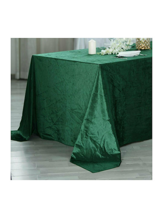 Viopros 5810 Polyester Rotunda Tablecloth Πράσινο 140cm