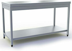 Dominox Ανοξείδωτο Τραπέζι Μ120xΒ60xΥ86cm