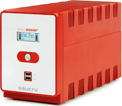 Salicru SPS 2200 SOHO+ IEC UPS Line-Interactive 2200VA 1200W cu 6 IEC Prize