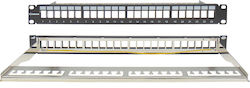 Safewell Patch Panel Keystone για Rack 1U 19" Safewell Patch Panel Keystone για Rack 1U 19"