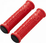 Reverse Components Stamp Basic 30808 Bicycle Handlebar Grips Red