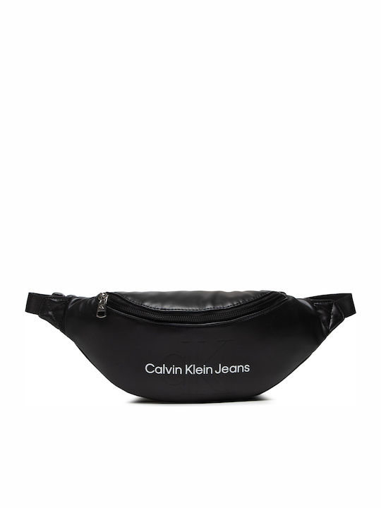 Monogram Soft Men's Бъм Баг на кръста Черен
