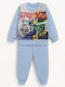 Beboulino Kids' Pajamas Winter Light Blue