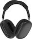 XO BE25 Fără fir Bluetooth Over Ear Căști cu 8 ore de Funcționare Negre