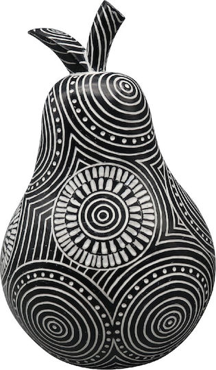 Espiel Декоративно Круша от Полиретан Black / White 14.8x13.5x23см 1бр