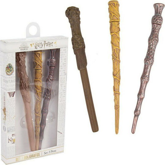 Blue Sky Studios Harry Potter Παιδικό Σετ Γραφικής Ύλης με Μολύβι και Στυλό 3τμχ