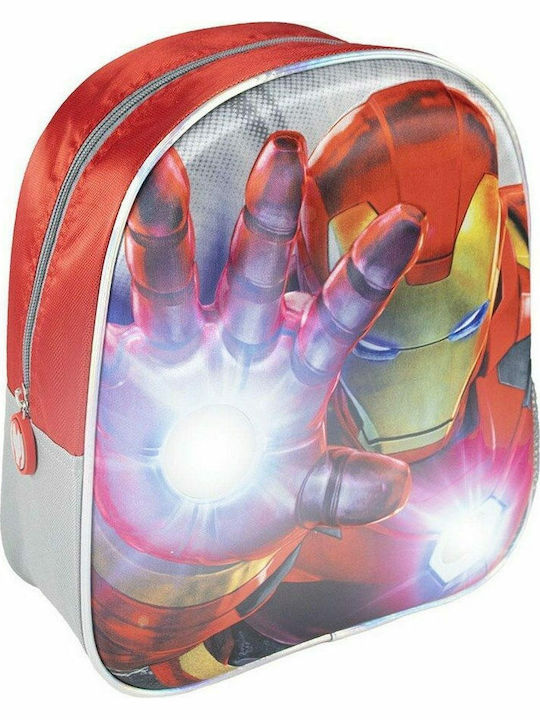 Avengers The Avengers 3D Schulranzen Rucksack Kindergarten Rot
