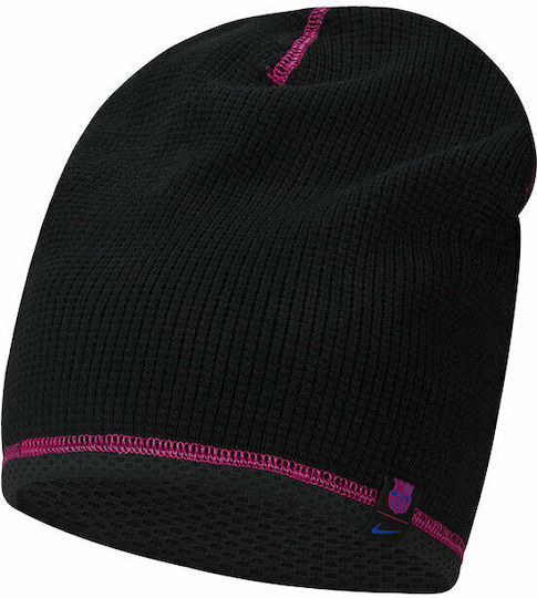 Fc Barcelona Beanie Beanie Knitted in Black color