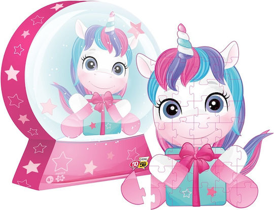 Puzzleball Unicorn for 4+ years old+ Years 36pcs 50/50 Games