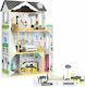 Ecotoys Wooden Dollhouse