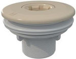 Multiflow ball spout beige for liner 2" Φ50