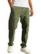 Ovin Core Trousers Cargo Elastic in Regular Fit Khaki