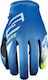 Five MXF4 Summer Men's Motocross Gloves Scrub Navy/Fluo Yellow