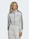 Adidas Adicolor Classics High-Shine Γυναικείο Αθλητικό Μπουφάν Matte Silver
