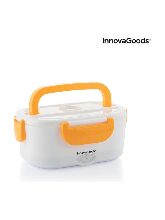 InnovaGoods Carunch Ηλεκτρικό Δοχείο Φαγητού Πλαστικό Πορτοκαλί 1050ml