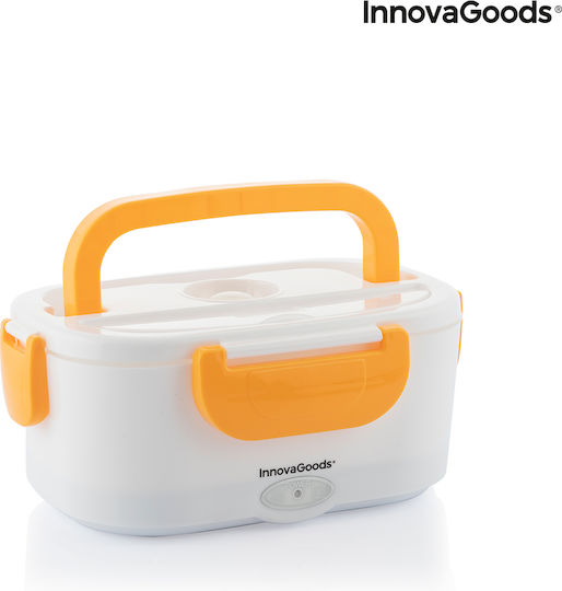 InnovaGoods Carunch Електрически Кутия за обяд Пластмаса Оранжев 1050мл 1бр