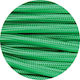 VK Lighting VK/FAB/275/3/GR Υφασμάτινο Καλώδιο 2x0.75mm² σε Πράσινο Χρώμα 47143-088144
