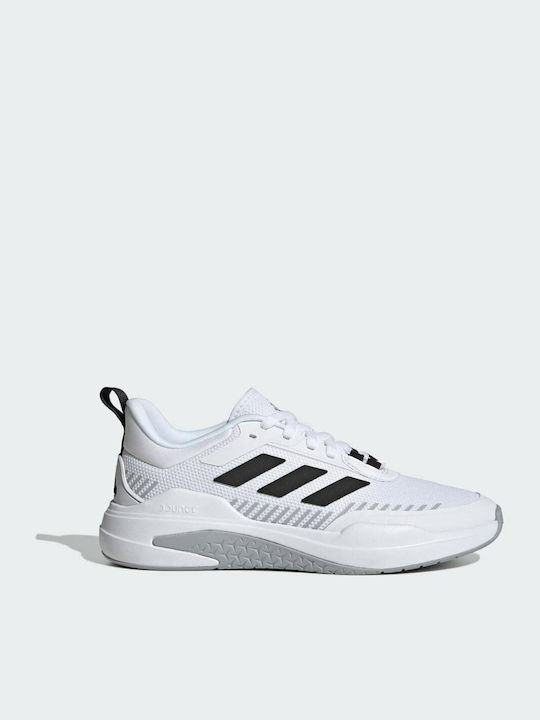 Adidas Trainer V Ανδρικά Αθλητικά Παπούτσια Running Cloud White / Core Black / Halo Silver