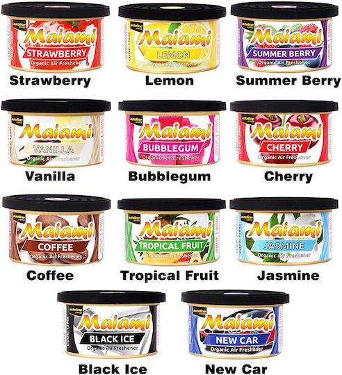 Autoline Ароматизиращ консерва Конзола/арматурно табло за кола Miami Cinnamon Apple 42гр 1бр 9990000006878