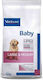 Virbac Baby Large & Medium 12kg Dry Food for Medium & Large Breed Puppies with Pork, Chicken, Rice, Poultry, Beef, Meat, Fish and Potatoes